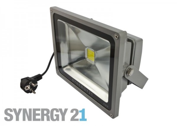Synergy 21 LED Spot Outdoor floodlight 50W black housing - green V2