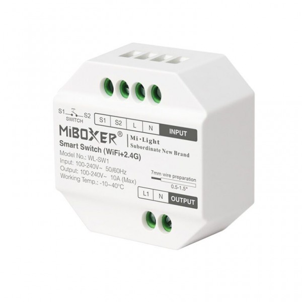 Synergy 21 LED Wifi Smart Plug 16A mit Messfunktion WiFi+2,4G *Milight/Miboxer*