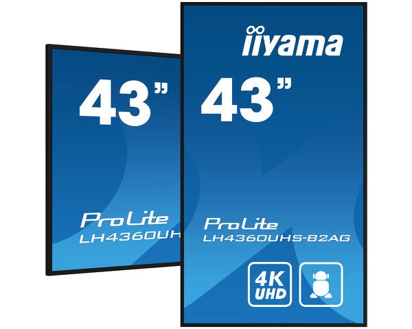 TFT 42,5"/108cm iiyama ProLite LH4360UHS - 24/7 *schwarz*