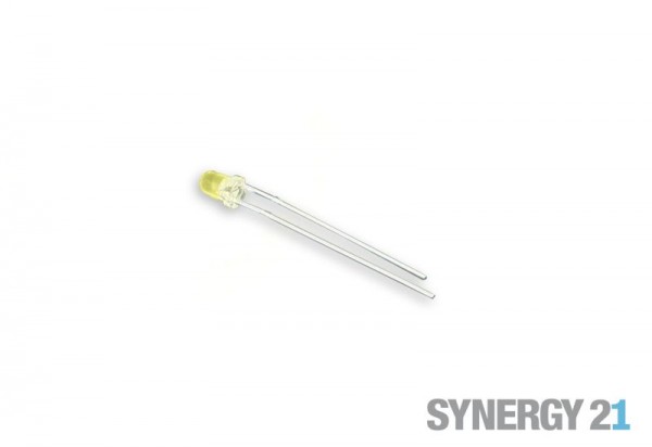 Synergy 21 LED 3mm, 2mA, yellow