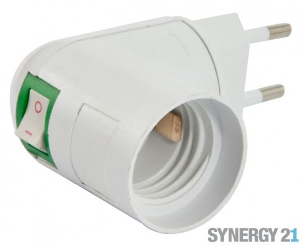 Synergy 21 LED Adapter / Socket for LED Bulbs PP-&gt;E27