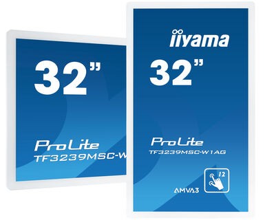 TFT-Touch 31,5&quot;/80,0cm iiyama ProLite TF3239MSC *weiß* 16:9 - open frame geeignet