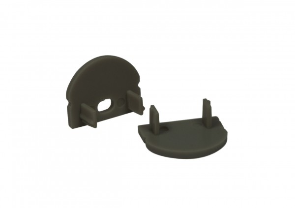 Synergy 21 LED U-Profil zub ALU002-RL Endkappe schwarz