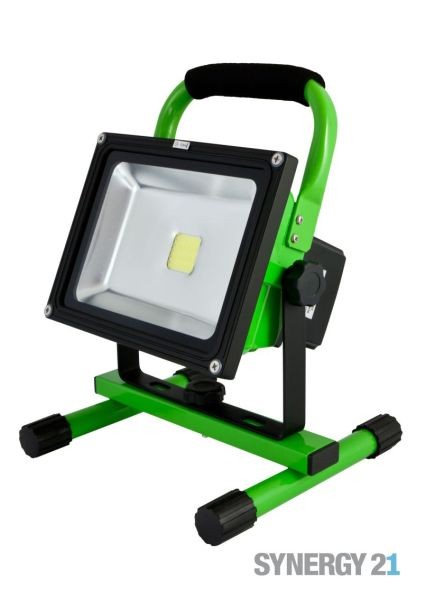 Synergy 21 LED AKKU construction spotlight 20W green/cold white