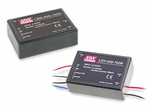 Mean Well power supply - CC Driver DC-DC step-up 700mA ~44W dimmable