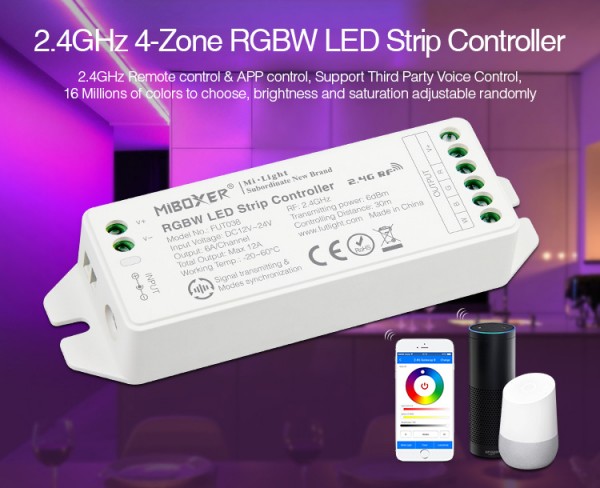 Synergy 21 LED controller RGB-W DC12/24V *Milight/Miboxer*