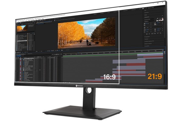 AG Neovo Office Monitor 34?? UWQHD USB-C Ultrawide Monitor