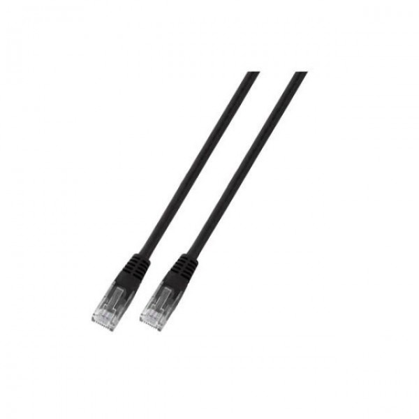 Patchkabel RJ45, CAT6 250Mhz, 5m schwarz, UTP(U/UTP); PVC, CCA,