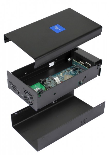 ALLNET Video Server NVR Box with Networkoptix Server, RK3399, 4GB, ALL2289-4GB for 3.5&quot; HDD/SSD