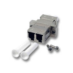 LWL-Kupplung,LC-Buchse/LC-Buchse, 9/125u Singlemode, duplex