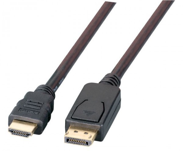 Kabel Video DisplayPort =&gt; HDMI, ST/ST, 5m, 4K60Hz,