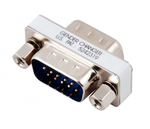Adapter Gender Changer, D-Sub 9pol.Stecker/D-Sub 9pol.Steck