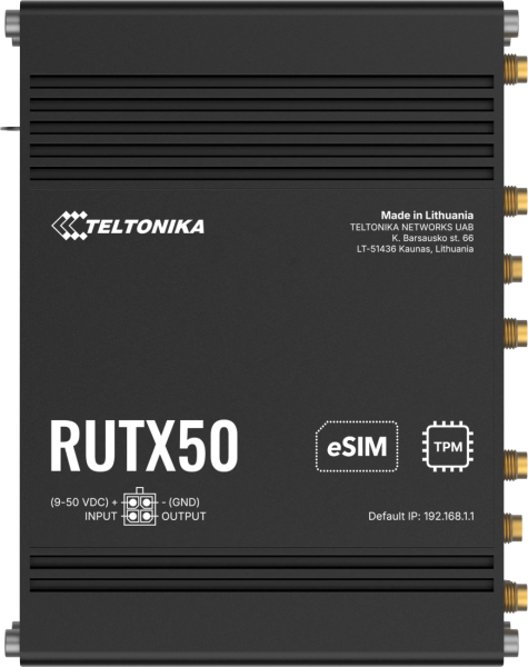 Teltonika · Router · RUTX50 · 5G Modem Router/WLAN