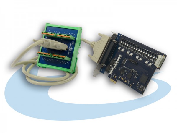 ALLDAQ ADQ-10-PCIe Bundle mit Kabel und 37-pol. Anschlussblock