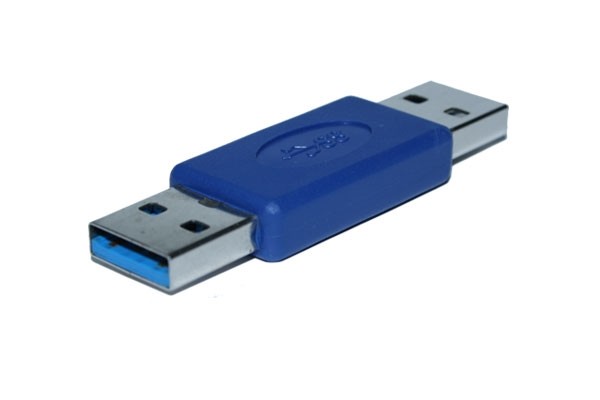 Kabel USB, zbh. Adapter, A(St) =&gt; A(St), USB3.0, blau,