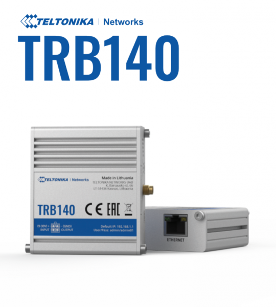Teltonika TRB140 LTE CAT4 Gateway Board RJ45