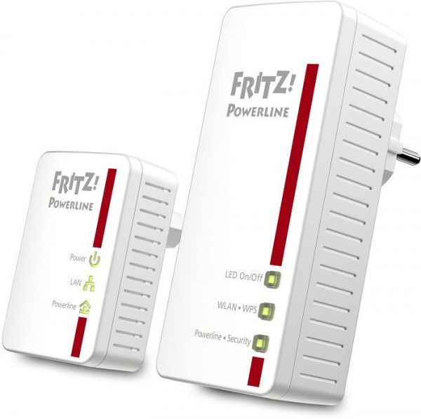 AVM Fritz!Powerline 540E Set - (Packung mit 2)