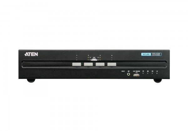 Aten KVM-Switch 4-fach Audio/DVI, USB, Dual Display, Secure,