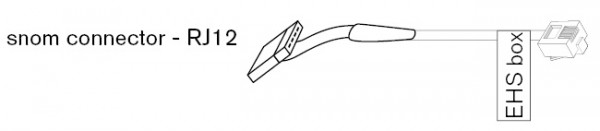 SNOM 7XX EHS Kabel für Jabra/Plantronics