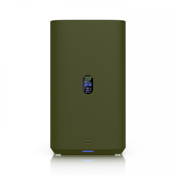 Ubiquiti UniFi NAS System UNAS 4 • 4x 2.5/3.5" HDD • 2x M.2 NVMe SSD • 1x 2.5GbE • 1x 5Gbps USB-C • black • UNAS-4-B