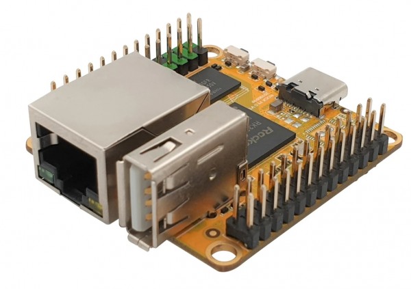 Rock Pi S - 512 MB, mit BT und WiFi, POE ready (POE HAT mögl