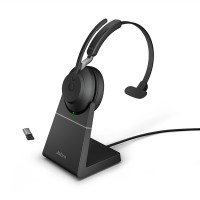 Jabra Evolve2 65 Link380a UC Mono Stand Black Jabra Evolve2 65 Link380a UC Mono Stand Black