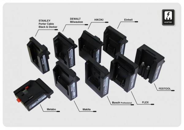 Synergy 21 LED Akku Multi Battery Baustrahler zub. Adapter - Einhell