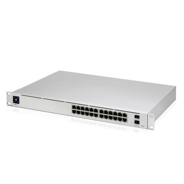 Ubiquiti Switch full managed Layer3 26 Port Â• 24x GbE Â• 2x SFP+ Â• 19&quot; Â• Lüfterlos Â• UniFi Â• USW-Pro-24