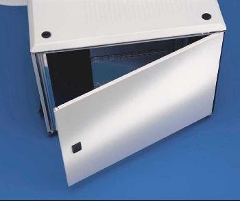 Vertiv(Knürr) Schrank Smaract,zbh.Tür,12HE,1-teilig,Stahlblech geschlossen
