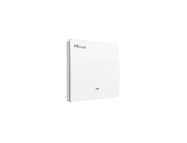 Milesight IoT Wall Switch, WS501-868M-3W-W11-EU LoRaWAN / 3-wire / 1 button