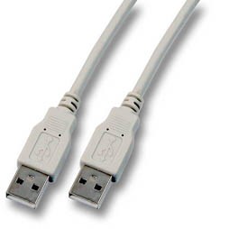 Kabel USB, A(St) =&gt; A(St), 0.5m, USB2.0, grau