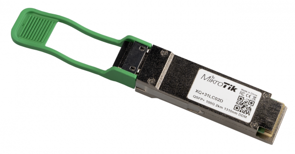 Mikrotik Zubehör QSFP28 module 100G SM 2km 1310nm, XQ+31LC02D