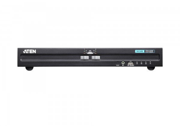 Aten KVM-Switch 2-fach Audio/DVI, USB, Secure,