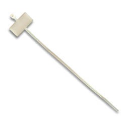ALLNET 19&quot;zbh. Kabelbinder, mit Markierfläche, L100xB2,5mm, 100er Pack, Transparent,