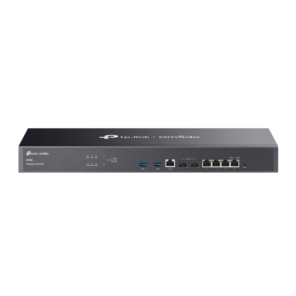 TP-Link - OC400 - Omada Hardware Controller bis zu 1000 Accespoints - 2× 10GE SFP+ Slots, 4× GE RJ45Ports, and2× USB 3.0 Ports
