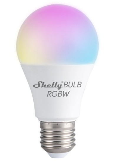 Shelly · Plug &amp; Play · &quot;Duo RGBW E27&quot; · LED Lampe · WLAN