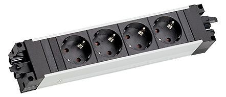 Bachmann STEP BASE, Steckdose, 4xDosen(CEE7)->2x(GST18),