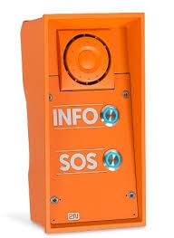 2N EntryCom IP Safety - 2 Ruftaste + 10W Lautsprecher (IP65), Info/SOS-Druck