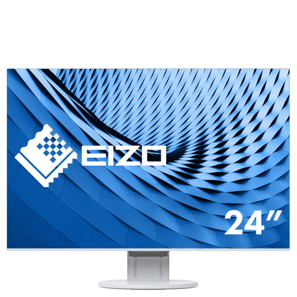 TFT 24&quot; EIZO FlexScan EcoView UltraSlim EV2456-WT Monitor weiß 24&quot;Zoll, IPS, Mehrschirmbetrieb