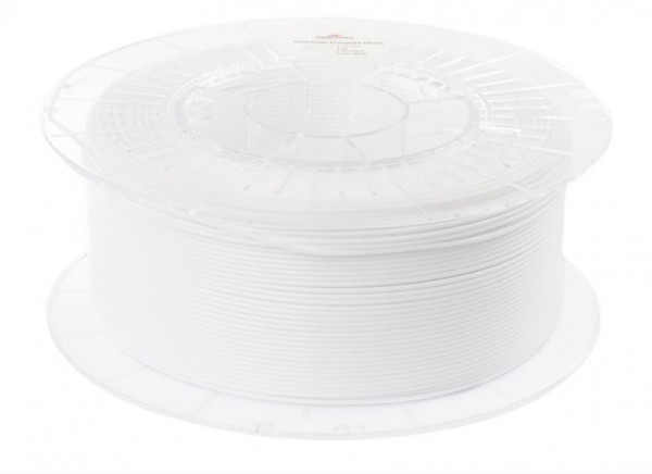 Spectrum 3D Filament / PET-G Premium / 1,75mm / Arctic White / Weiß / 1kg