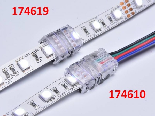 Synergy 21 LED FLEX Strip add. Easy Connect strip to strip connection 10mm RGB