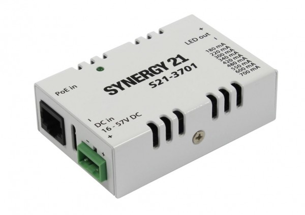 Synergy 21 PoE power supply- CC Driver PoE+ lighting driver