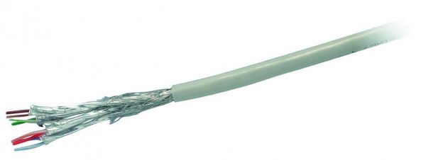 Kabel 250MHz, CAT6, S-STP(S/FTP), Verlege, PVC, 500m Tromme