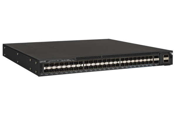 RUCKUS Networks switch full managed layer3 50 port • 36x sfp • 12x sfp+ • 2x qsfp+ • modular optional slot • 3 fans • 19" • icx7550-48f-e2-r3 • 2x 40