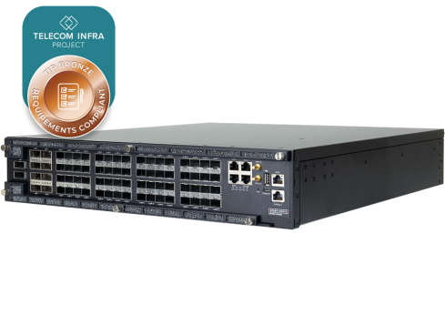 Edgecore Aggregation Router AS7946-74XKSB, 2x100G Hi-Powered(16.5W) QSFP-DD, 8x40/100G QSFP28(5W), 64x1/10/25G SFP28