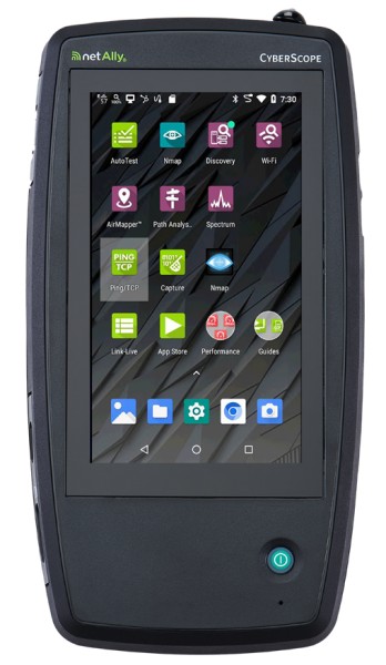 NetAlly CYBERSCOPE Handheld CyberSecurity Analyzer