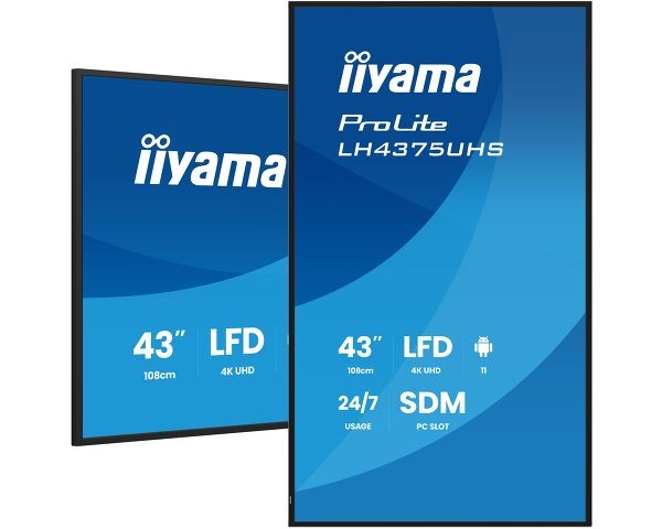 TFT 42,5&quot;/108cm iiyama ProLite LH4375UHS - 24/7 *schwarz*