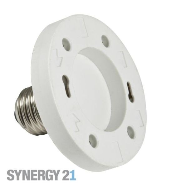 Synergy 21 LED adapter for LED bulbs E27-&gt;GX53