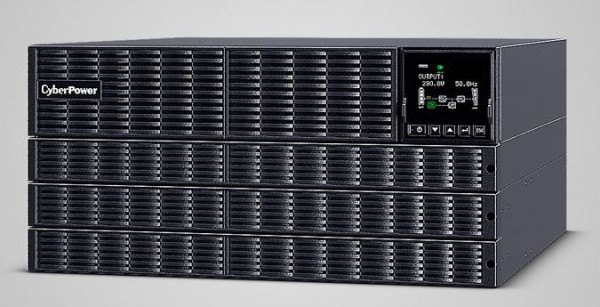 CyberPower USV, OLS Tower/19"-Serie, 8000VA/8000W, 5HE, On-Line, LCD, USB/RS232, 1-phasig, inkl. RMCARD205,