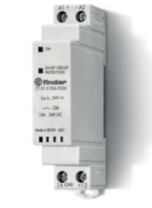 Finder SSR relay (inrush current limiter)